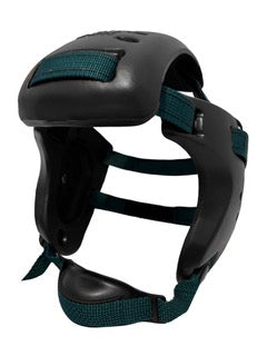 Earguard XP - Black & White with School Straps - LDR Headgear LLC